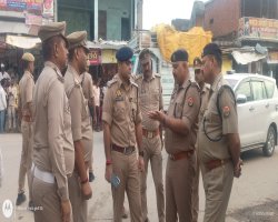 श्रावण कांवड़ यात्रा को लेकर बस्ती पुलिस सतर्क, SP अभिनंदन ने किया कुदरहा रूट का सर्वेक्षण