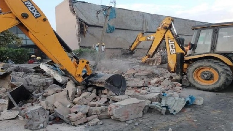 करनाल में तीन मंजिला राइस मिल की इमारत “गिरी”: 4 मजदूरों की मौत,  20 घायल; कई लोगों के मलबे में दबे होने की आशंका