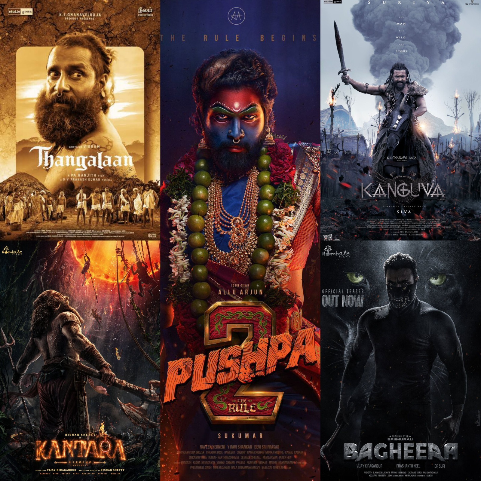 पुष्पा 2: द रूल से लेकर कांतारा: चैप्टर 1 तक, यहां है 5 बहुप्रतीक्षित पैन इंडिया फिल्में