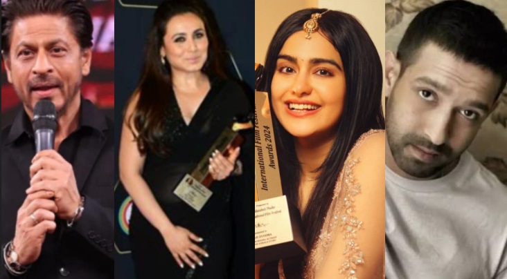 शाहरुख खान और रानी मुखर्जी से लेकर अदा शर्मा और विक्रांत मैसी तक: दादा साहब फाल्के फिल्म पुरस्कार 2024 के सबसे प्रसिद्ध विजेता