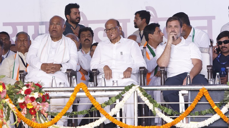 नरेंद्र मोदी ‘मैच फिक्सिंग’ से चुनाव जीत कर संविधान बदलना चाहते हैं: दिल्ली के रामलीला मैदान में राहुल गांधी