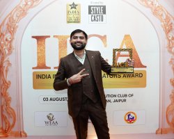 Junjaram Thory Honored with India Influencer Creators Award 2025 for Entrepreneurial Excellence in Digital Media