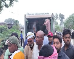 बस्ती: रामजानकी मार्ग पर दो मोटरसाइकिलों की टक्कर में तीन लोग घायल, एक रेफर