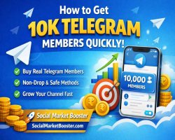 How to Get 10k Telegram Members Quickly