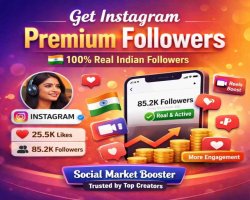 Instagram Premium Followers | 100% Real Indian Followers