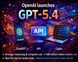 OpenAI Launches GPT-5.4 for ChatGPT, API, Codex