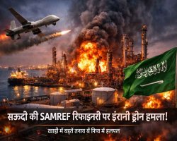 ईरान-इजरायल युद्ध की आग खाड़ी तक: सऊदी की SAMREF रिफाइनरी पर ड्रोन, तेल बाजार में मची हलचल