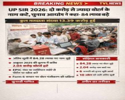 UP SIR 2026:दो करोड़ से ज्यादा वोटर्स के नाम कटे, चुनाव आयोग ने कहा- 84 लाख बढ़े